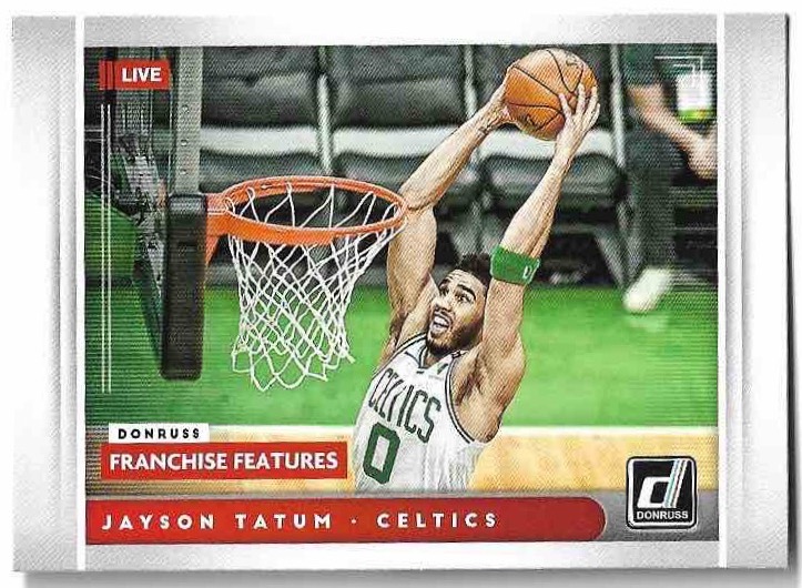 Franchise Features JAYSON TATUM 21-22 Panini Donruss Basketball