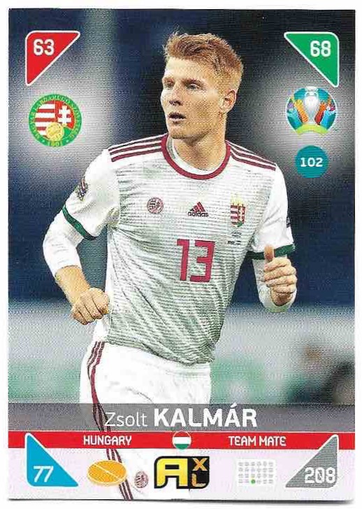 ZSOLT KALMAR 20-21 Panini UEFA Euro 2020 Kick Off