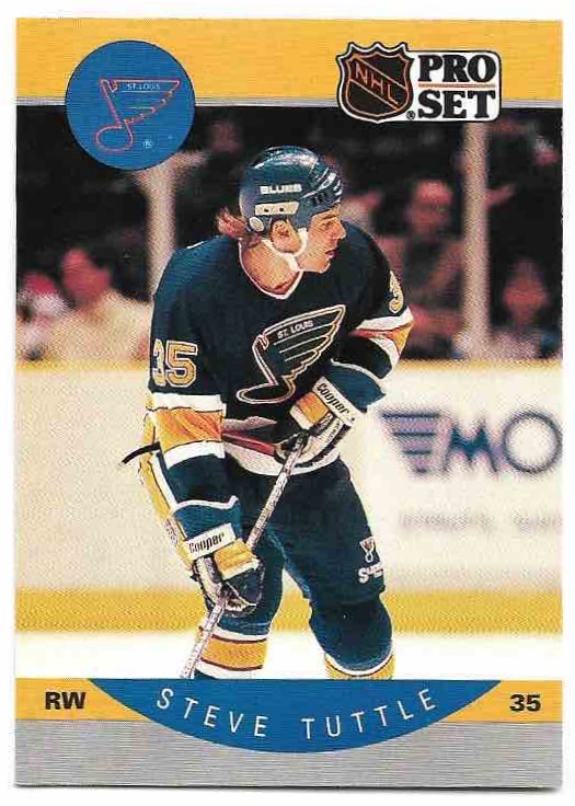STEVE TUTTLE 90-91 Pro Set