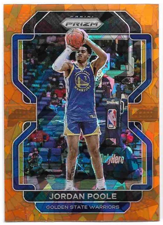 Orange Ice Prizm JORDAN POOLE 21-22 Panini Prizm Basketball