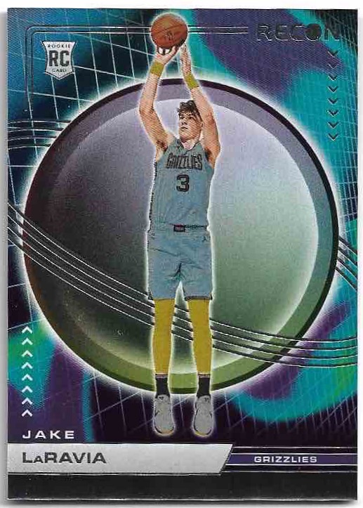 Rookie JAKE LARAVIA 22-23 Panini Recon Basketball