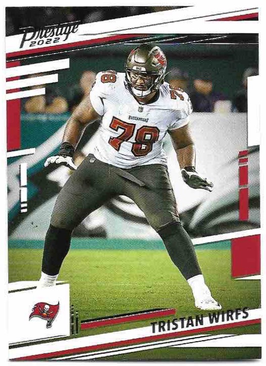 TRISTAN WIRFS 2022 Panini Prestige Football
