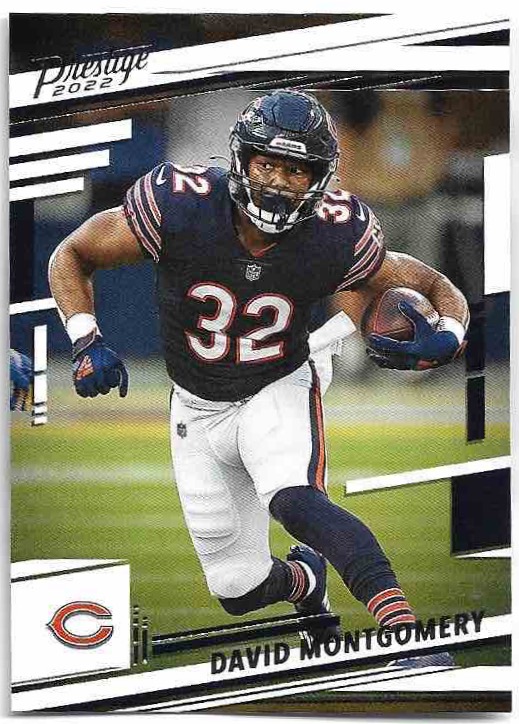 DAVID MONTGOMERY 2022 Panini Prestige Football