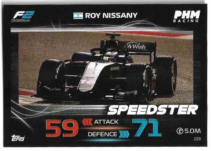 Speedster ROY NISSANY 2023 Topps Turbo Attax