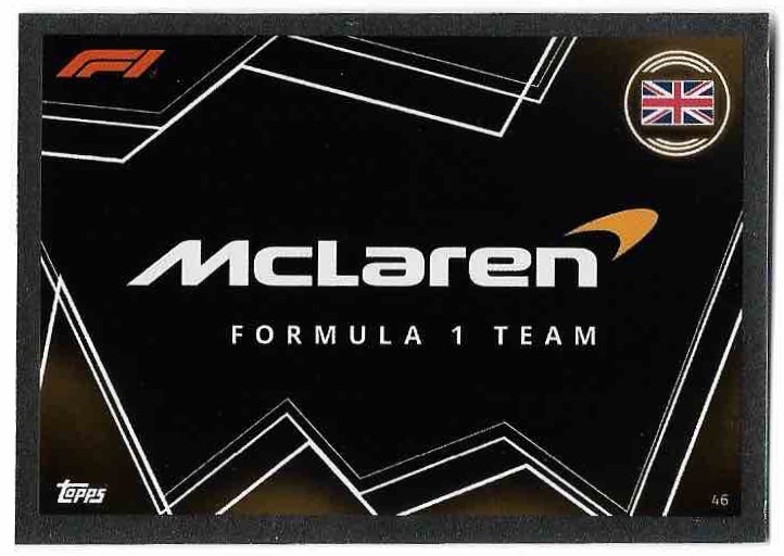 Team Logo MCLAREN 2023 Topps Turbo Attax