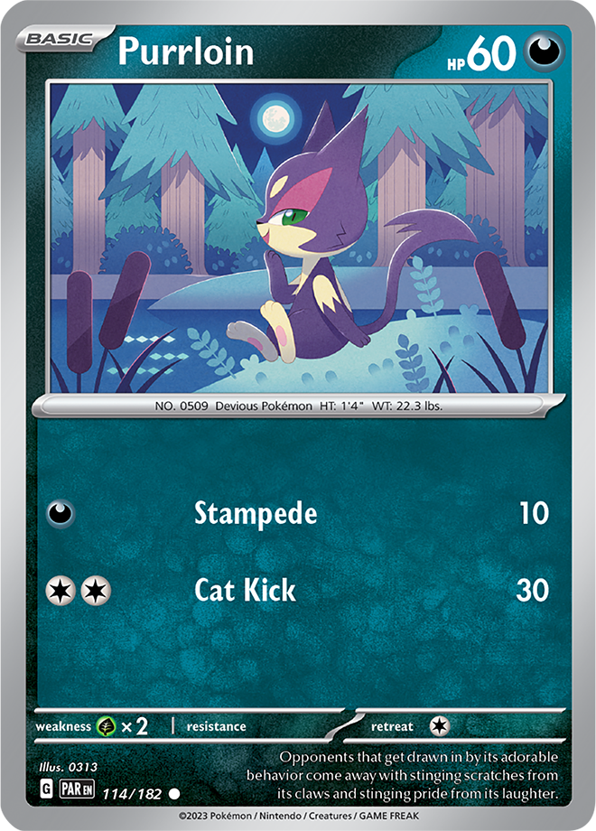 Reverse Holo -  PURRLOIN