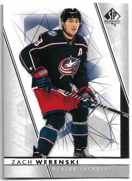 ZACH WERENSKI 22-23 UD SP Authentic
