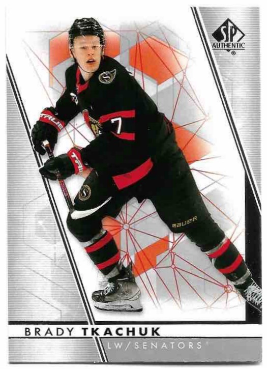 BRADY TKACHUK 22-23 UD SP Authentic