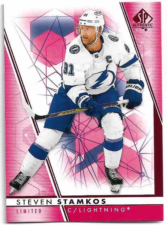 Limited Red STEVEN STAMKOS 22-23 UD SP Authentic