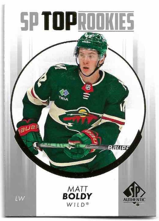 SP Top Rookies MATT BOLDY 22-23 UD SP Authentic
