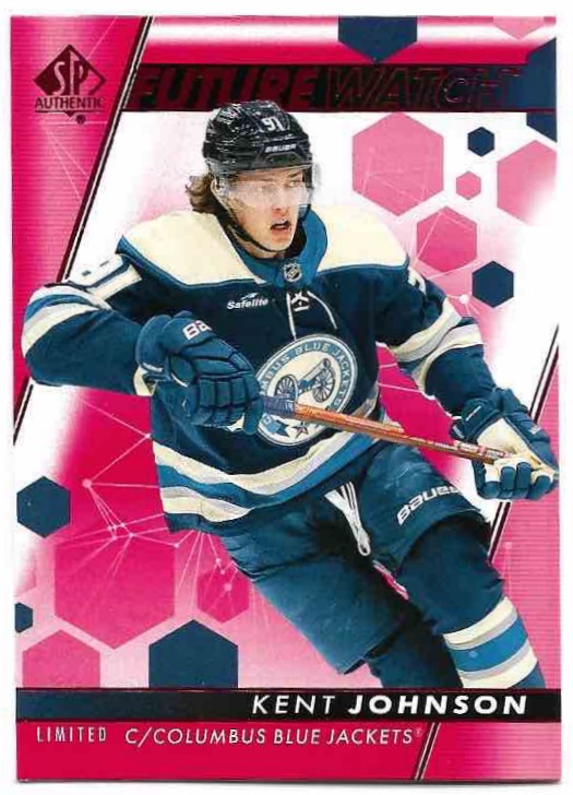Rookie Limited Red Future Watch KENT JOHNSON 22-23 UD SP Authentic