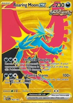 Hyper Rare Gold - ROARING MOON EX