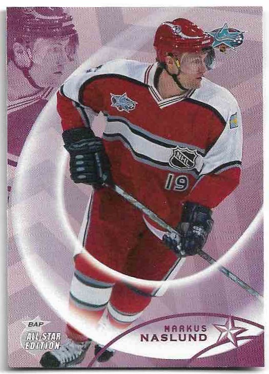 MARKUS NASLUND 02-03 In the Game Be A Player All-Star Edition