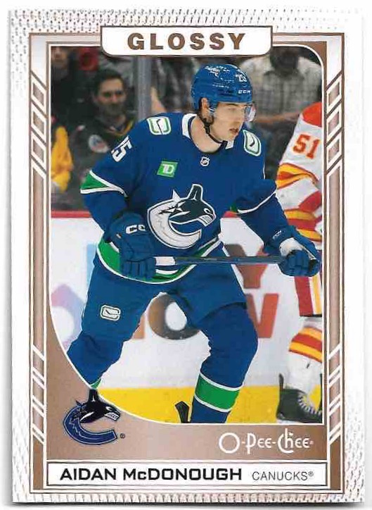 Rookie Bronze Glossy AIDAN MCDONOUGH 23-24 UD Series 1