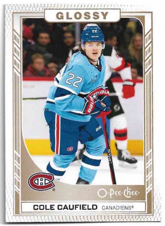 Gold Glossy COLE CAUFIELD 23-24 UD Series 1