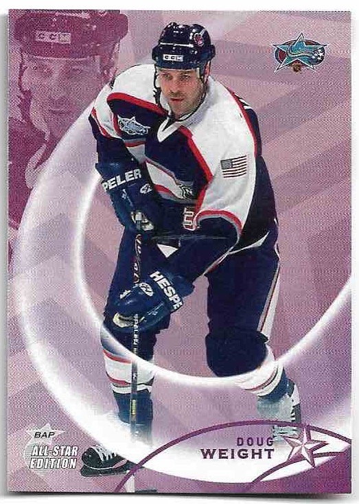 DOUG WEIGHT 02-03 In the Game Be A Player All-Star Edition