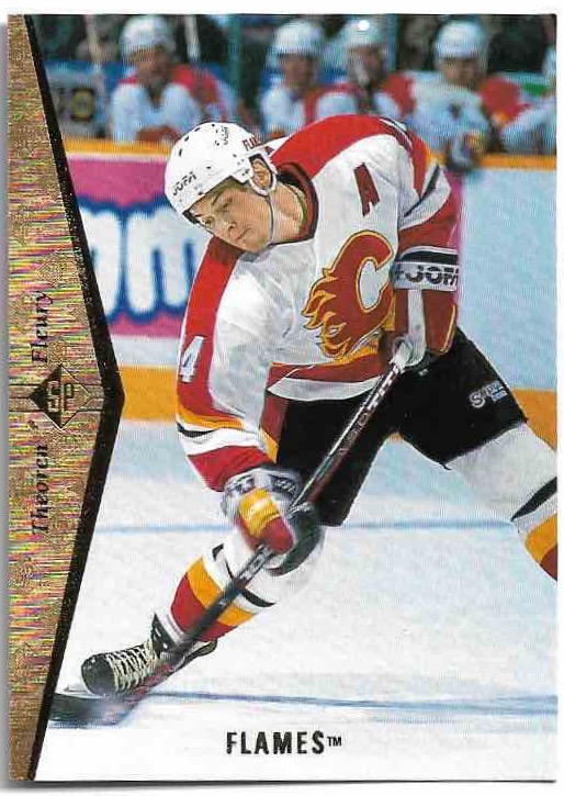 THEOREN FLEURY 94-95 UD SP