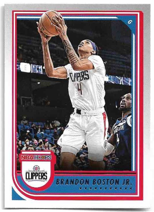 BRANDON BOSTON JR. 22-23 Panini Hoops Basketball