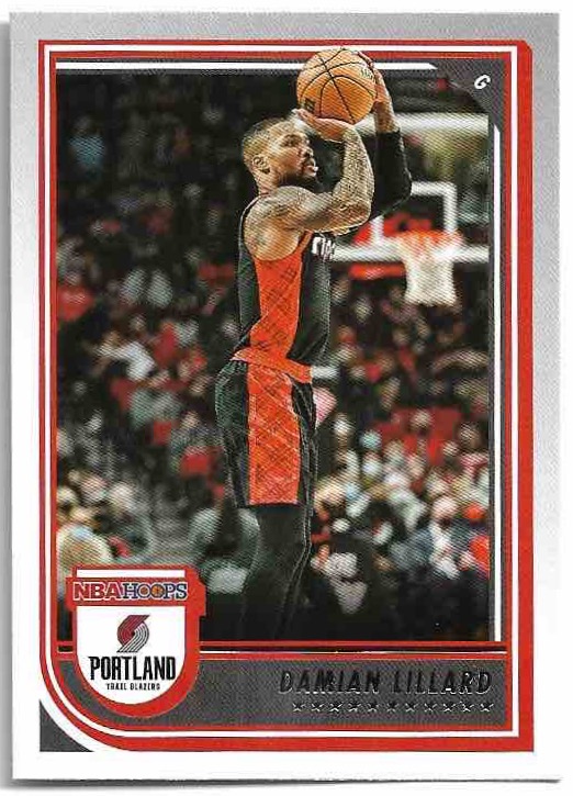 DAMIAN LILLARD 22-23 Panini Hoops Basketball