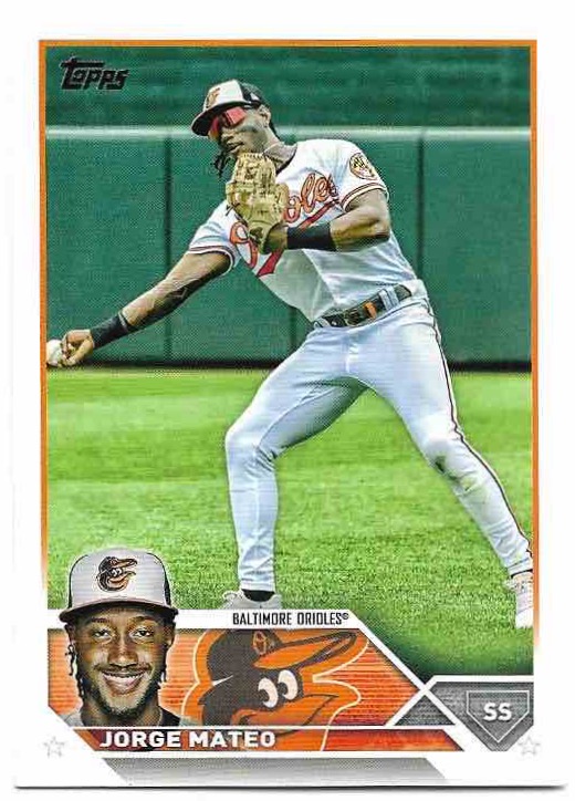 JORGE MATEO 2023 Topps Series 1 Baseball