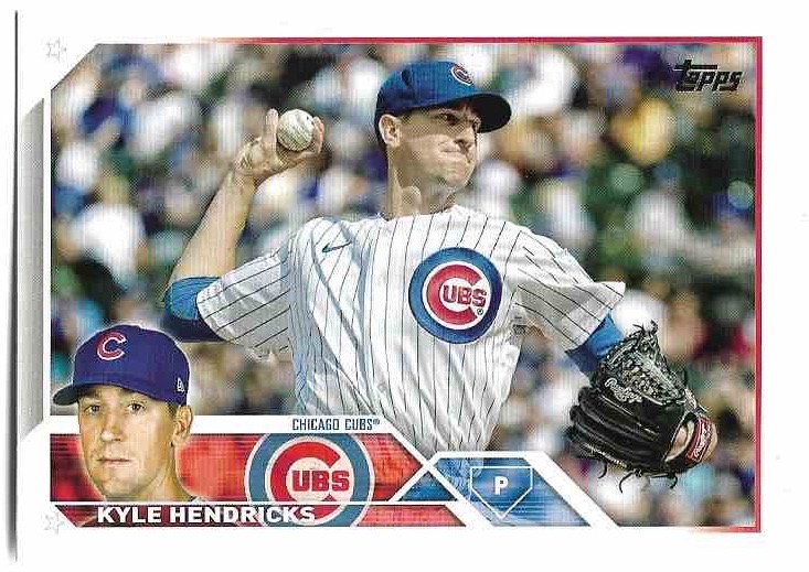 KYLE HENDRICKS 2023 Topps Series 1 Baseball