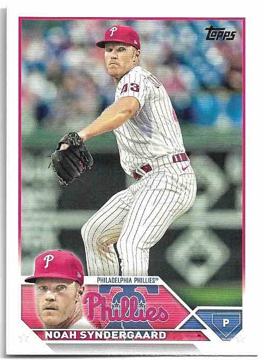 NOAH SYNDERGAARD 2023 Topps Series 1 Baseball