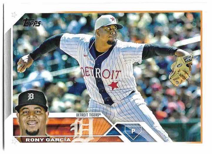 RONY GARCIA 2023 Topps Series 1 Baseball