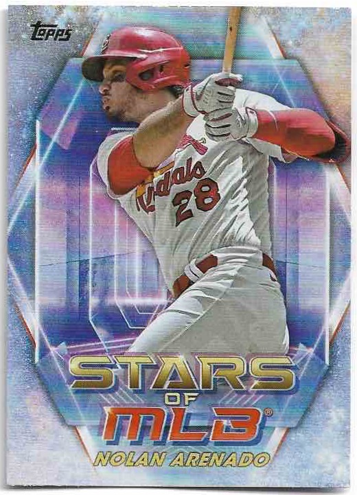 Stars of MLB NOLAN ARENADO 2023 Topps Series 1 Baseball