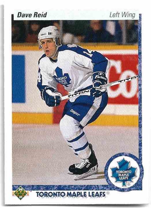 DAVE REID 90-91 Upper Deck