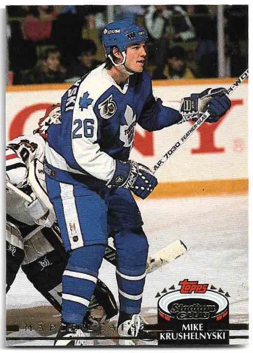 MIKE KRUSHELNYSKI 92-93 Topps Stadium Club
