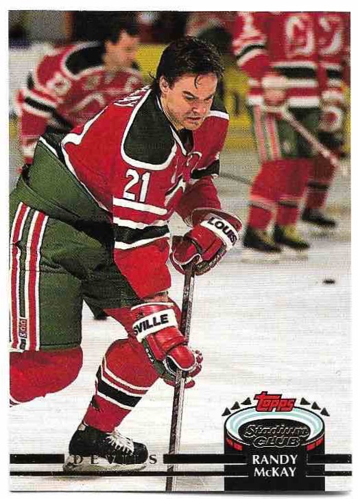 RANDY MCKAY 92-93 Topps Stadium Club