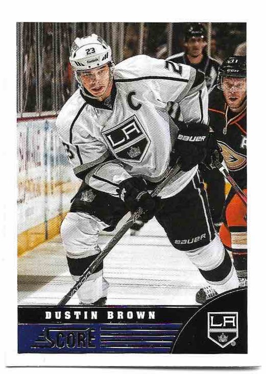 DUSTIN BROWN 13-14 Panini Score Hockey