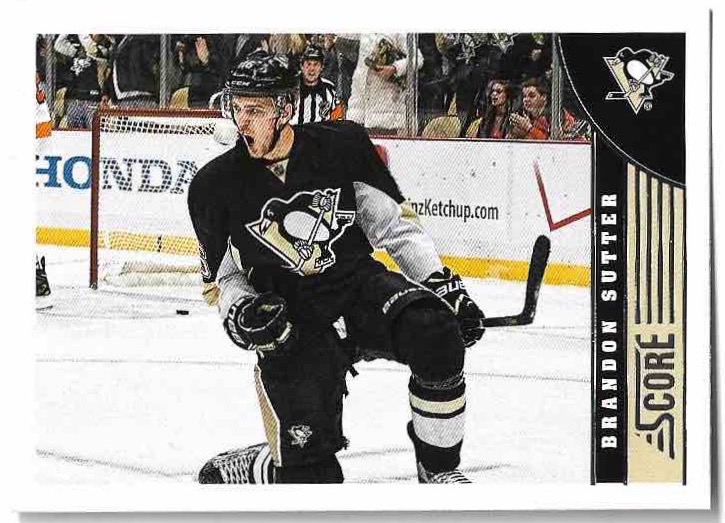 BRANDON SUTTER 13-14 Panini Score Hockey