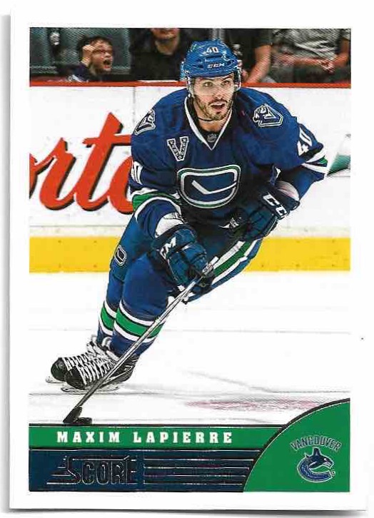 MAXIM LAPIERRE 13-14 Panini Score Hockey