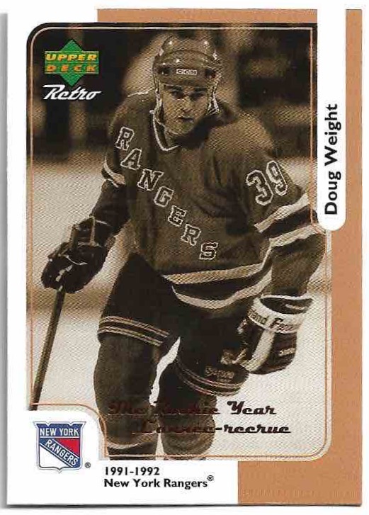 Retro DOUG WEIGHT 99-00 UD Retro McDonald's