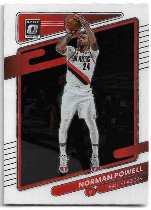 NORMAN POWELL 21-22 Panini Donruss Optic Basketball