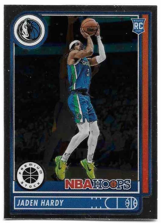 Rookie Hoops Premium Stock JADEN HARDY 22-23 Panini Chronicles Basketball