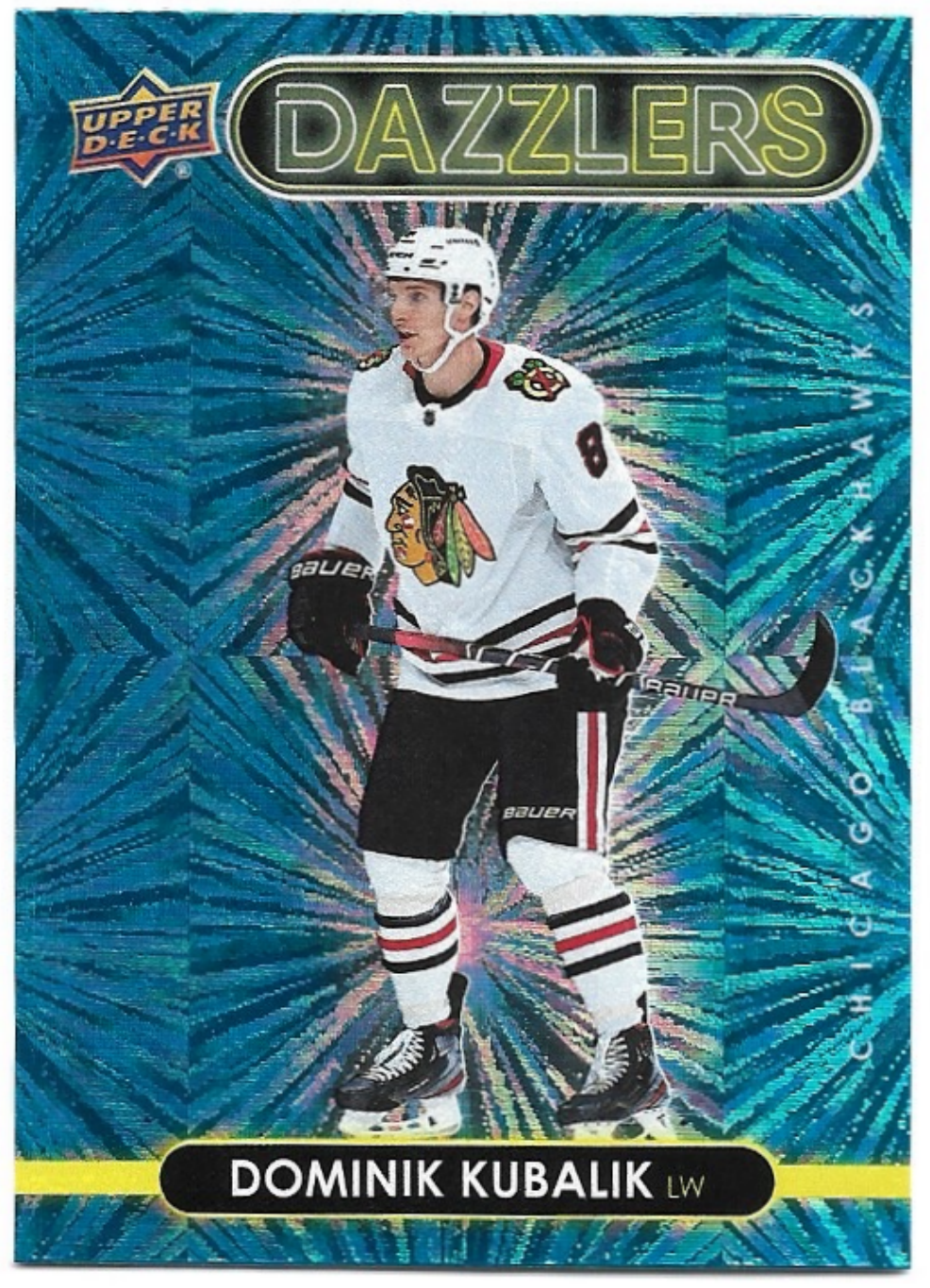 Dazzlers Blue DOMINIK KUBALÍK 21-22 UD Series 1