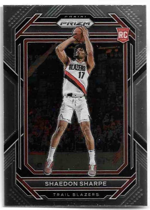 Rookie SHAEDON SHARPE 22-23 Panini Prizm Basketball