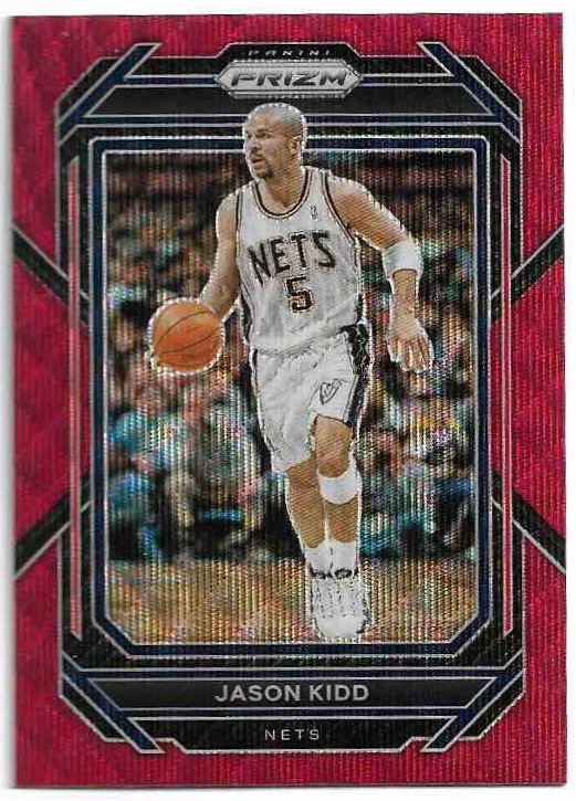 Red Wave Prizm JASON KIDD 22-23 Panini Prizm Basketball