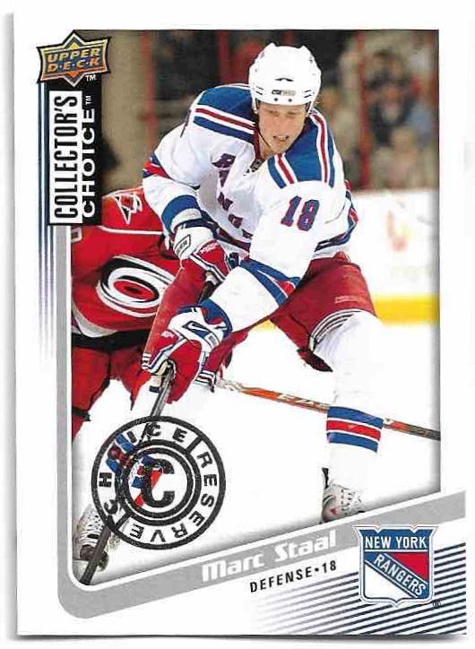 Choice Reserve MARC STAAL 09-10 UD Collector's Choice