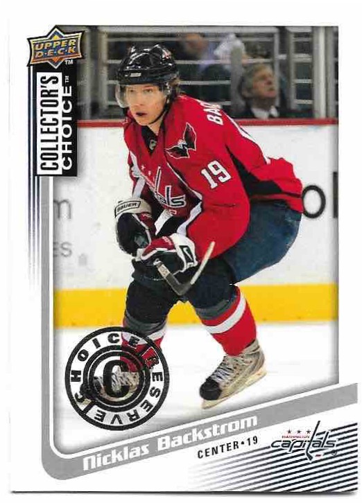 Choice Reserve NICKLAS BACKSTROM 09-10 UD Collector's Choice