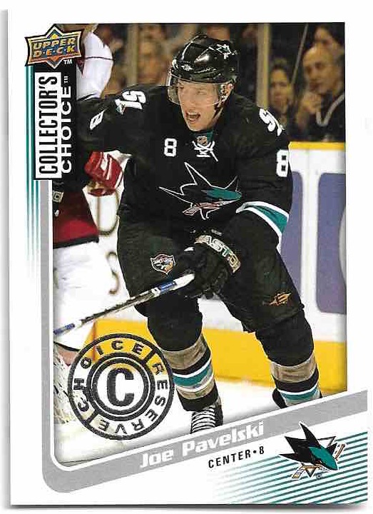 Choice Reserve JOE PAVELSKI 09-10 UD Collector's Choice