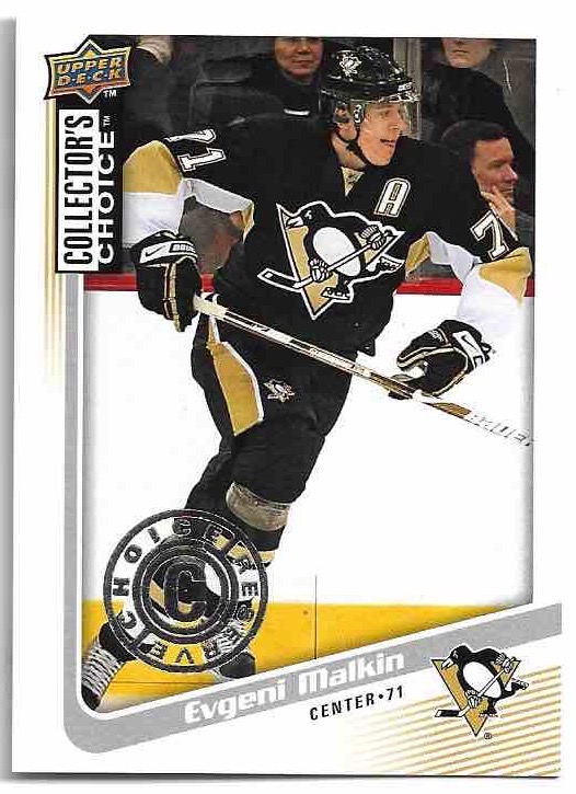 Choice Reserve EVGENI MALKIN 09-10 UD Collector's Choice