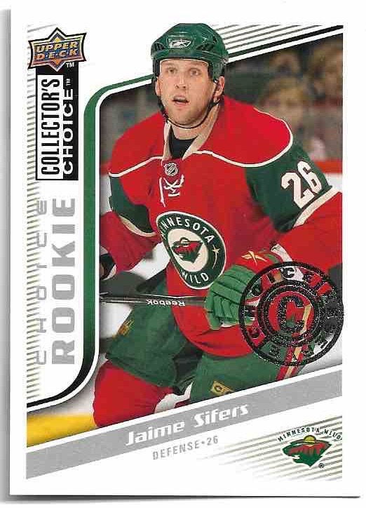 Choice Rookie Reserve JAIME SIFERS 09-10 UD Collector's Choice
