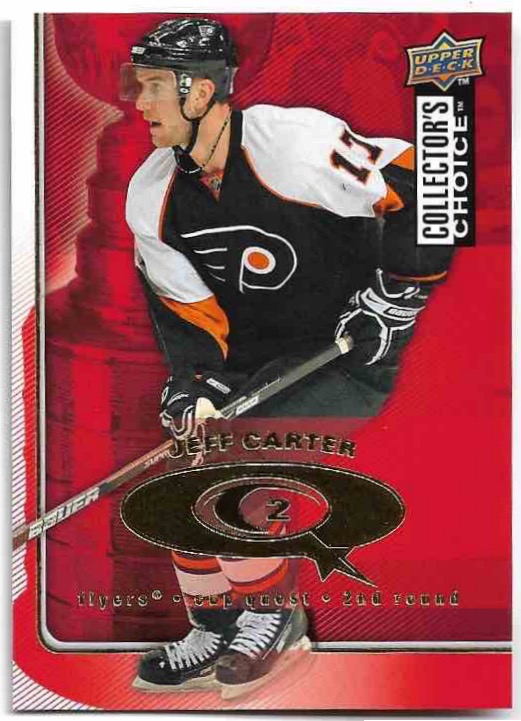 Cup Quest JEFF CARTER 09-10 UD Collector's Choice
