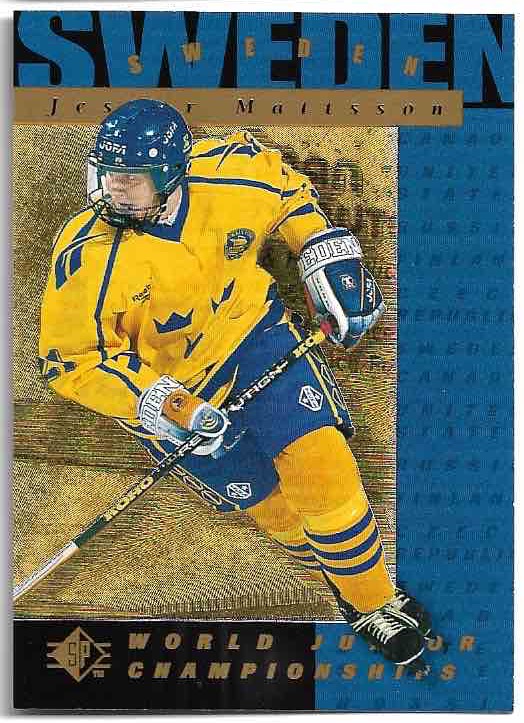WJC JESPER MATTSSON 94-95 UD SP
