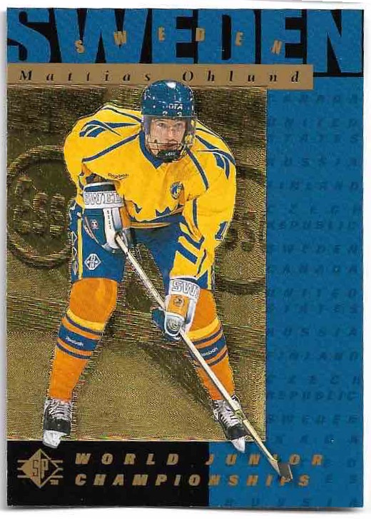 WJC MATTIAS OHLUND 94-95 UD SP