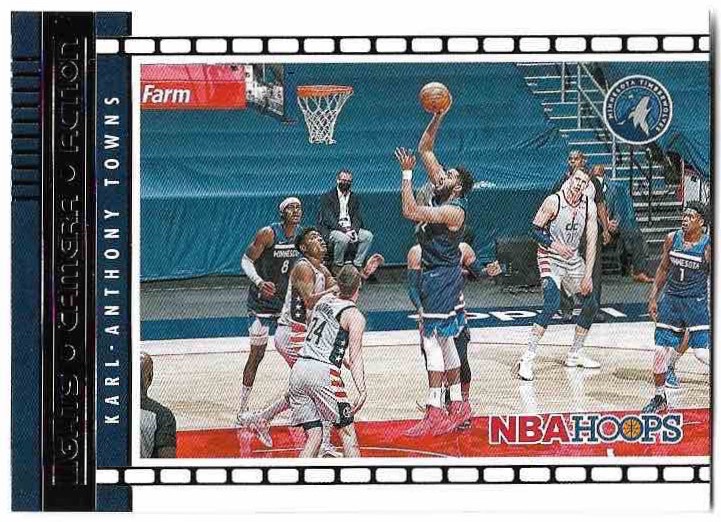 Lights Camera Action KARL-ANTHONY TOWNS 21-22 Panini Hoops Basketball