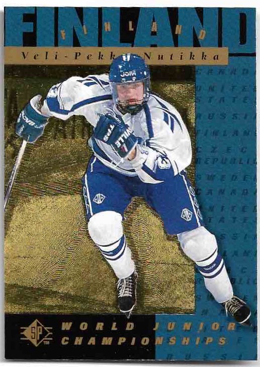 WJC VELI-PEKKA NUTIKKA 94-95 UD SP